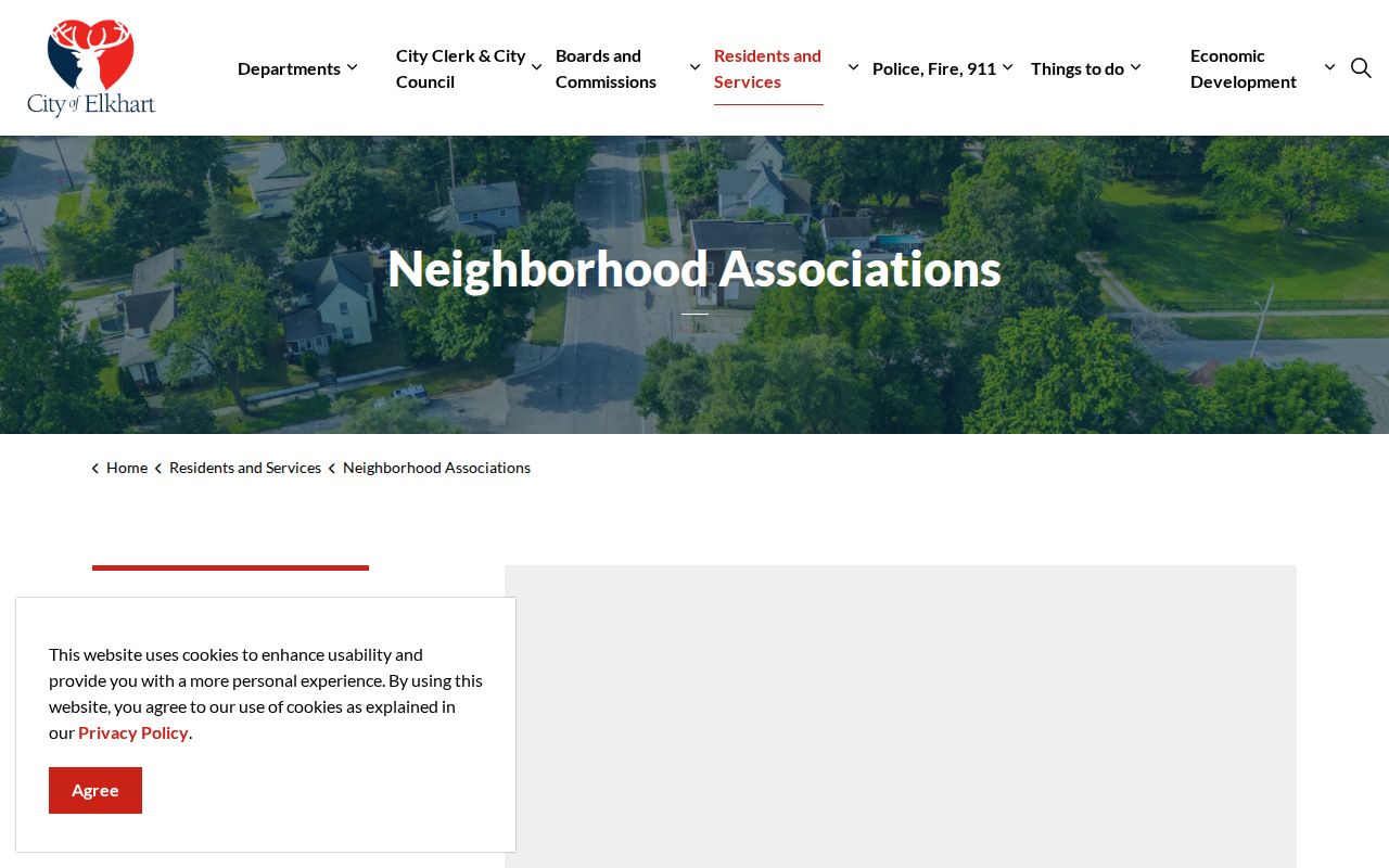 Elkhart County neighbors and City of Elkhart neighborhood associations
